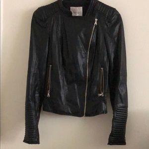 ZARA Faux Leather TRF Jacket